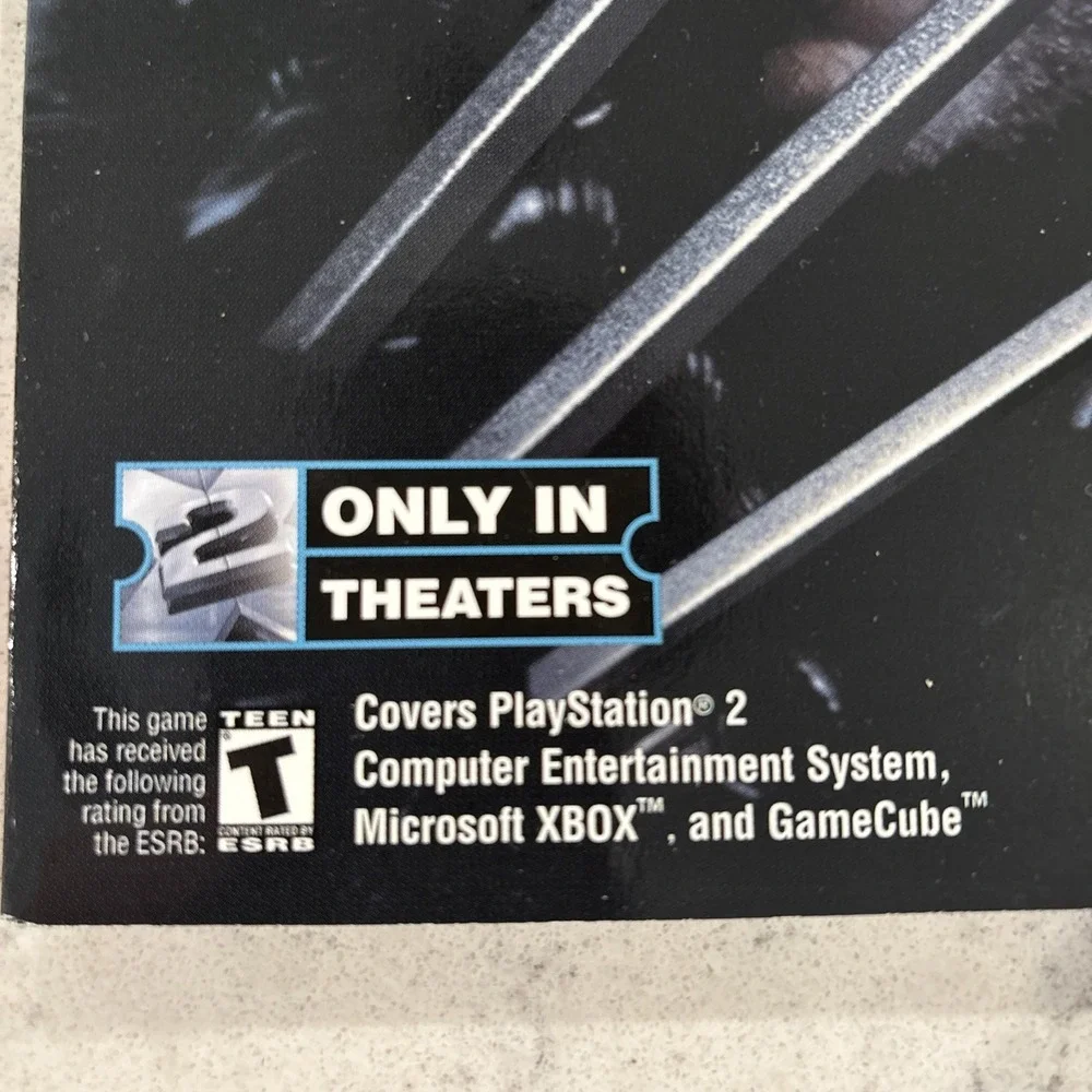 Set Wolverines Revenge‎ 2003 Official Strategy Guide & Game Playstation 2 Xbox